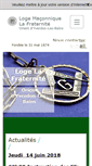 Mobile Screenshot of loge-la-fraternite.ch